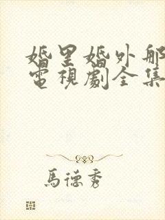 婚里婚外那些事电视剧全集免费观看