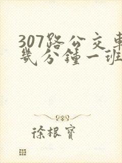 307路公交车几分钟一班