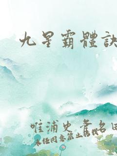 九星霸体诀0