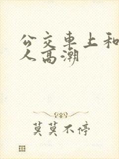 公交车上和陌生人高潮