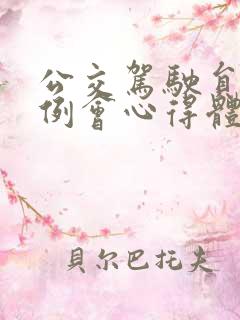 公交驾驶员安全例会心得体会