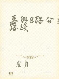 嘉兴8路公交车路线