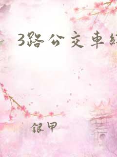 3路公交车线路