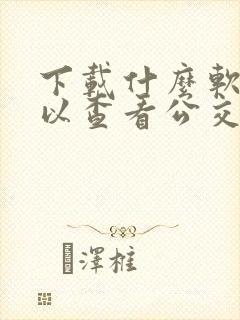 下载什么软件可以查看公交车到哪站了