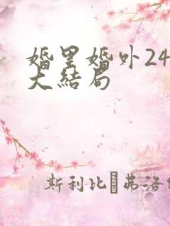 婚里婚外24集大结局