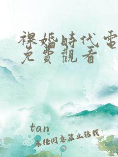 裸婚时代电视剧免费观看