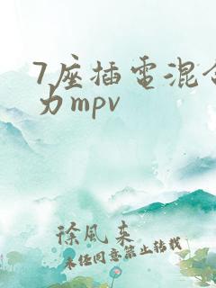 7座插电混合动力mpv