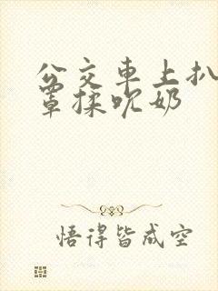 公交车上扒开奶罩揉吮奶