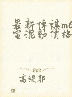 最新传祺m6插电混动价格