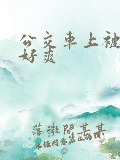 公交车上被强了好爽