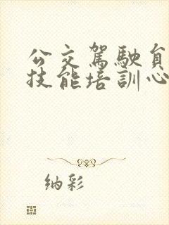 公交驾驶员职业技能培训心得体会