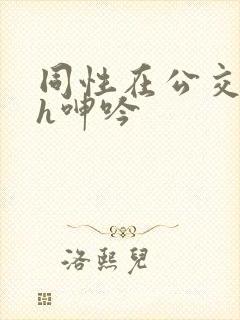 同性在公交车上h呻吟