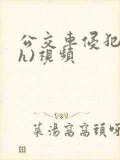公交车侵犯肉(h)视频