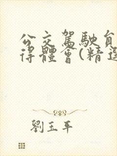 公交驾驶员的心得体会(精选6篇)
