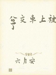 公交车上被顶爽了