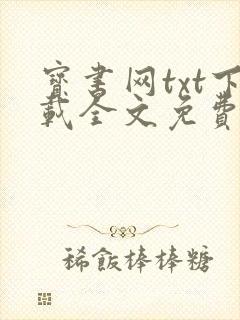 宝书网txt下载全文免费下载