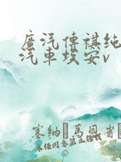 广汽传祺纯电动汽车埃安v