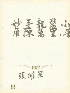 妙手龙医小说主角陈万里,唐嫣然