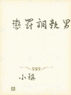 惩罚调教男奴