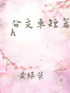 公交车短篇小说h