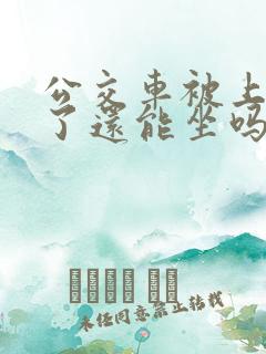 公交车被上高潮了还能坐吗小说免费阅读