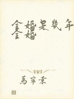 金婚是几年才算金婚