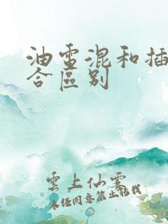 油电混和插电混合区别