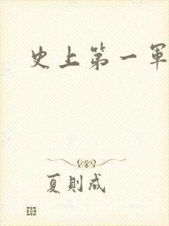 史上第一军婚