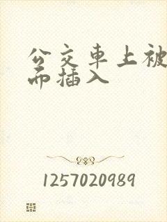 公交车上被从后面插入