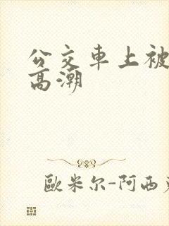 公交车上被摸了高潮