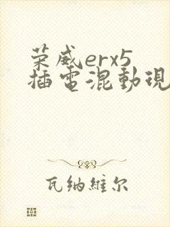 荣威erx5 插电混动现在价格