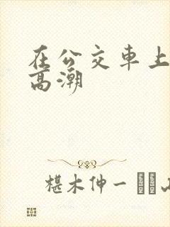 在公交车上被顶高潮