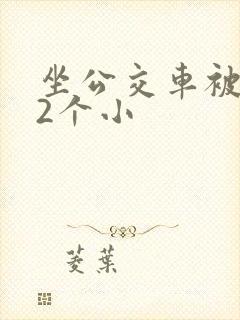 坐公交车被c了2个小