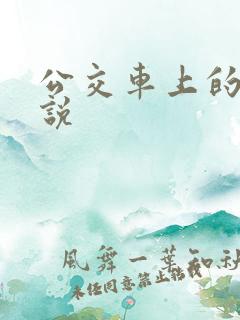 公交车上的h小说