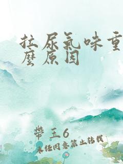 拉尿气味重是什么原因