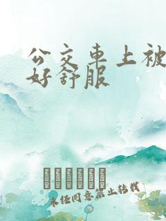 公交车上被摸的好舒服