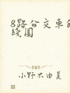 8路公交车的路线图