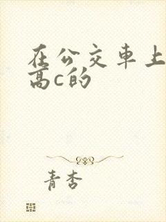 在公交车上弄到高c的