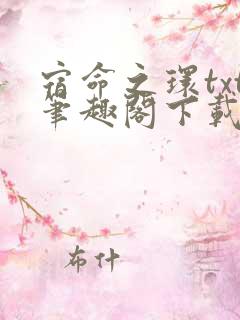 宿命之环txt笔趣阁下载