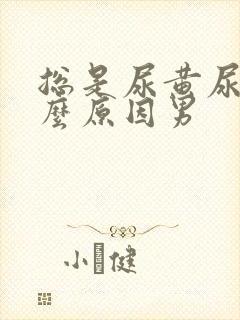 总是尿黄尿是什么原因男