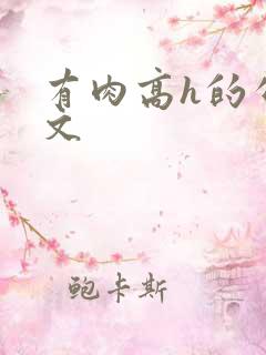 有肉高h的公交文