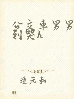 公交车男男被肉到哭h