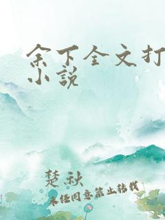 余下全文打不开小说