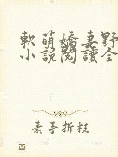 软萌娇妻野翻了小说阅读全部