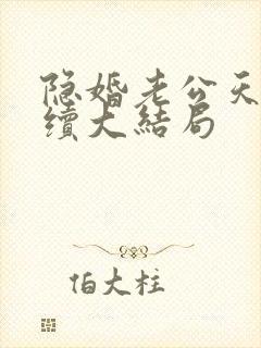隐婚老公天价后续大结局