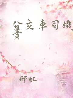 公交车司机的职责