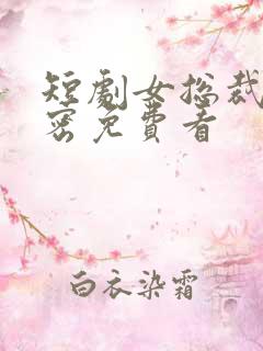 短剧女总裁的秘密免费看