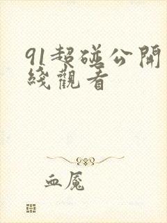 91超碰公开在线观看