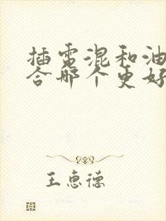 插电混和油电混合哪个更好