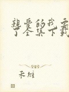 亲爱的我要结婚了全集下载
